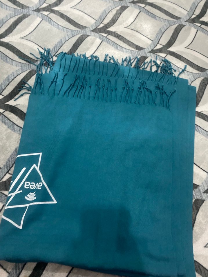 Turkuaz Kadın Şal - Görsel 2