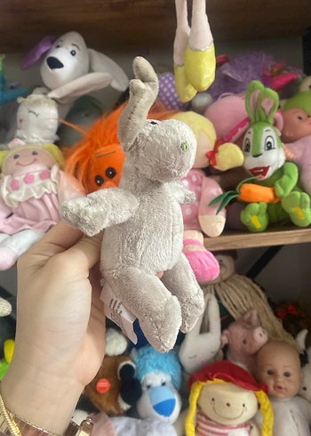 Gri Peluş Geyik Oyuncak - Görsel 2