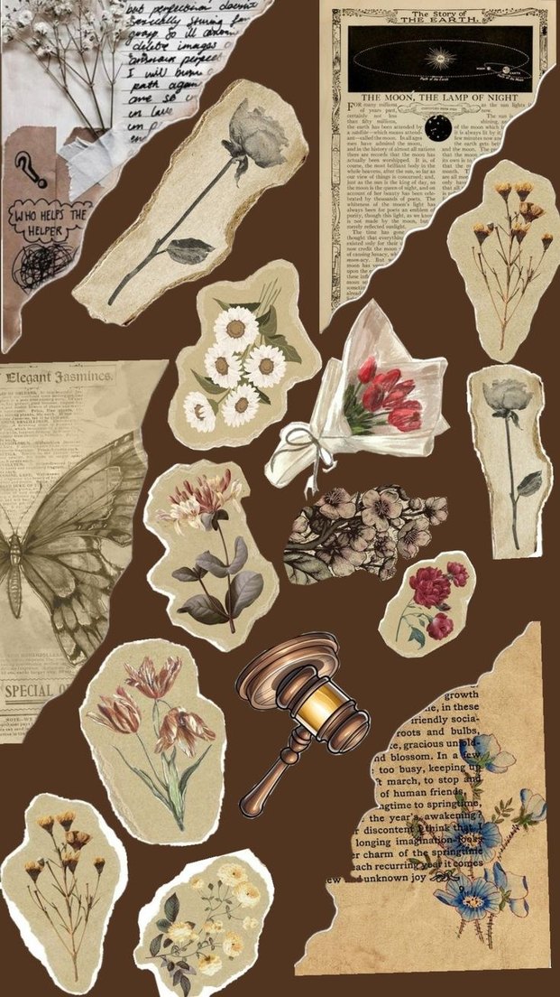 çiçek temalı sticker set - Görsel 3