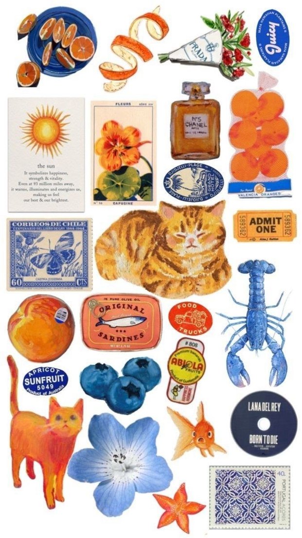 Turuncu sticker set - Görsel 5