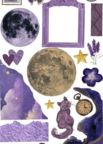 karışık sticker set 3 sayfa - Görsel 2