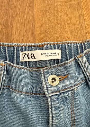 Zara Havuç kesim kısa paça hiç kullanılmamış