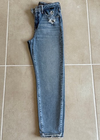 26 Beden 26/ 27 beden Star serisi kadın mom jean