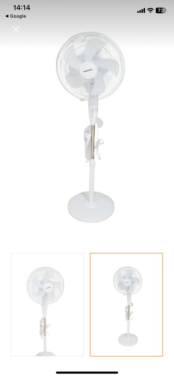 Beyaz Vantilatör - Görsel 2