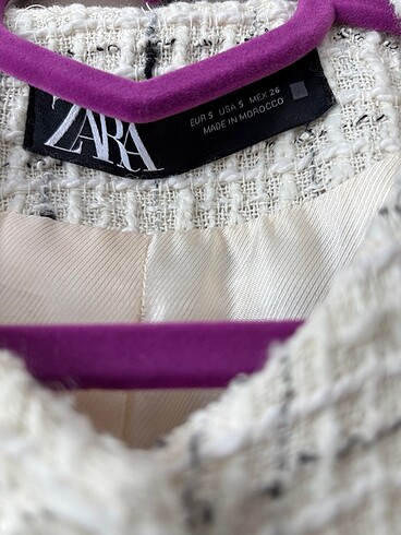 Zara Zara tüvit blazer