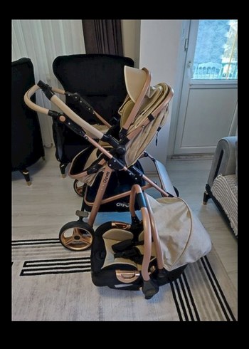 0 - 13 kg Beden camel Renk Koyu Kamel Renkli Bebek Arabası