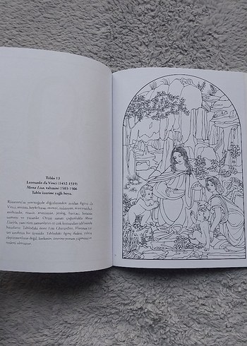 İtalyan Rönesansı'nın Başyapıtları Boyama Kitabı