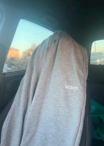 Gri Drapeli Kadın Sweatpant