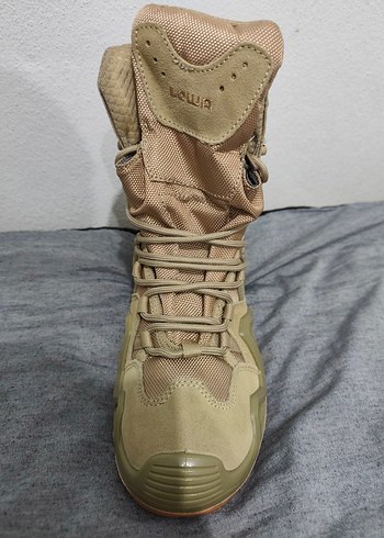 Bej Kamuflaj Desenli Bağcıklı Erkek Bot - Görsel 2