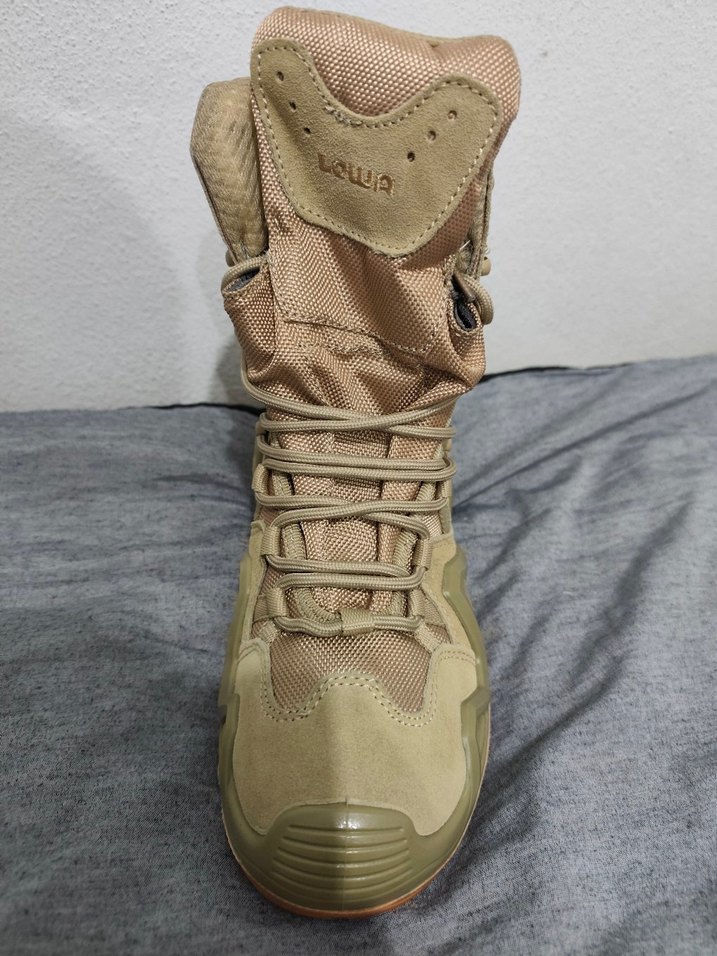 Bej Kamuflaj Desenli Bağcıklı Erkek Bot - Görsel 2