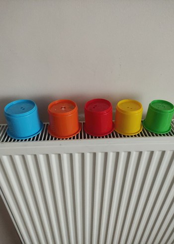 Renkli Eğitim Oyuncakları Bardak Seti - Görsel 3