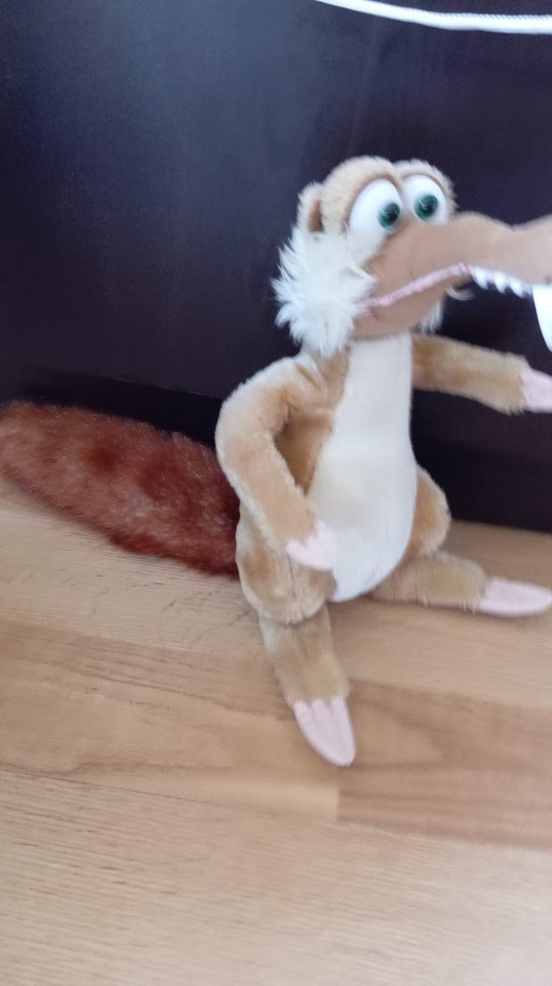 Bej Peluş Oyuncak Sincap - Görsel 2