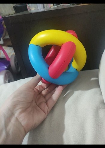 Renkli Diş Kaşıyıcı ve Çıngırak Oyuncak - Görsel 3