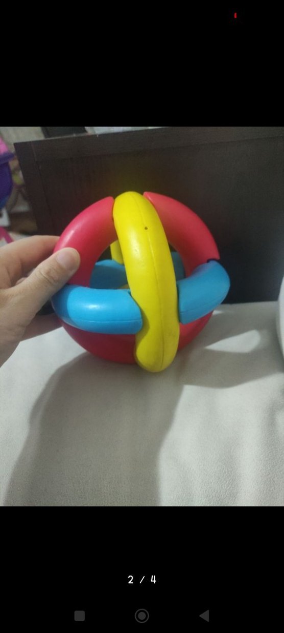 Renkli Diş Kaşıyıcı ve Çıngırak Oyuncak - Görsel 2