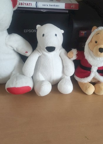 Beyaz Renkli Peluş Oyuncaklar tane fiyatı - Görsel 3