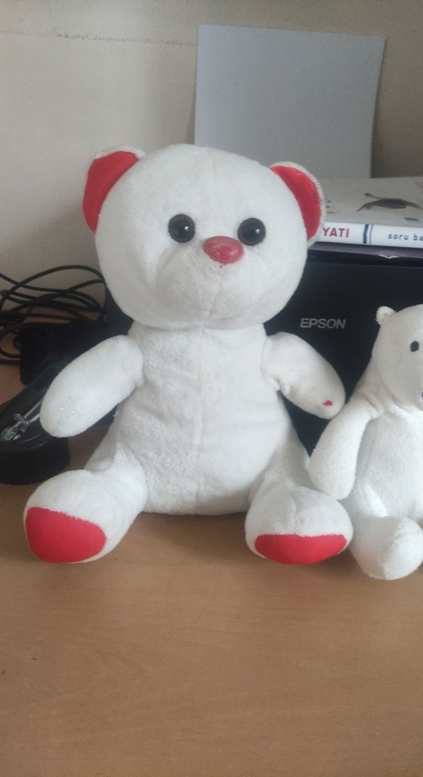 Beyaz Renkli Peluş Oyuncaklar tane fiyatı - Görsel 4