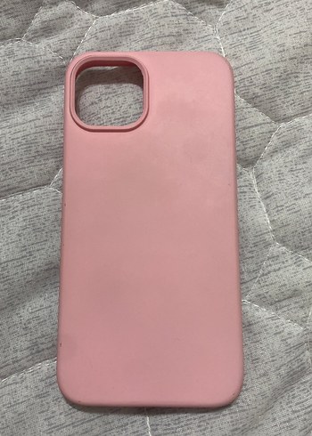 Pembe iPhone 13 telefon kılıfı