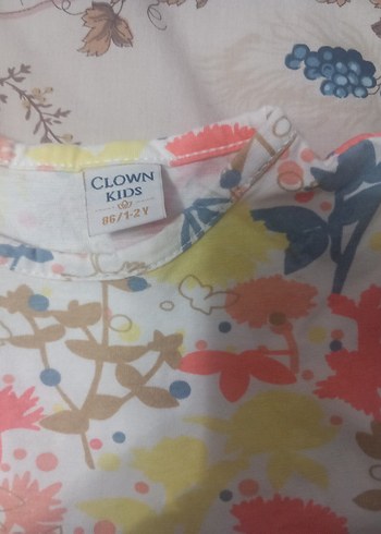 Kız Çocuk Çok Renkli Bohem Elbise - Görsel 2