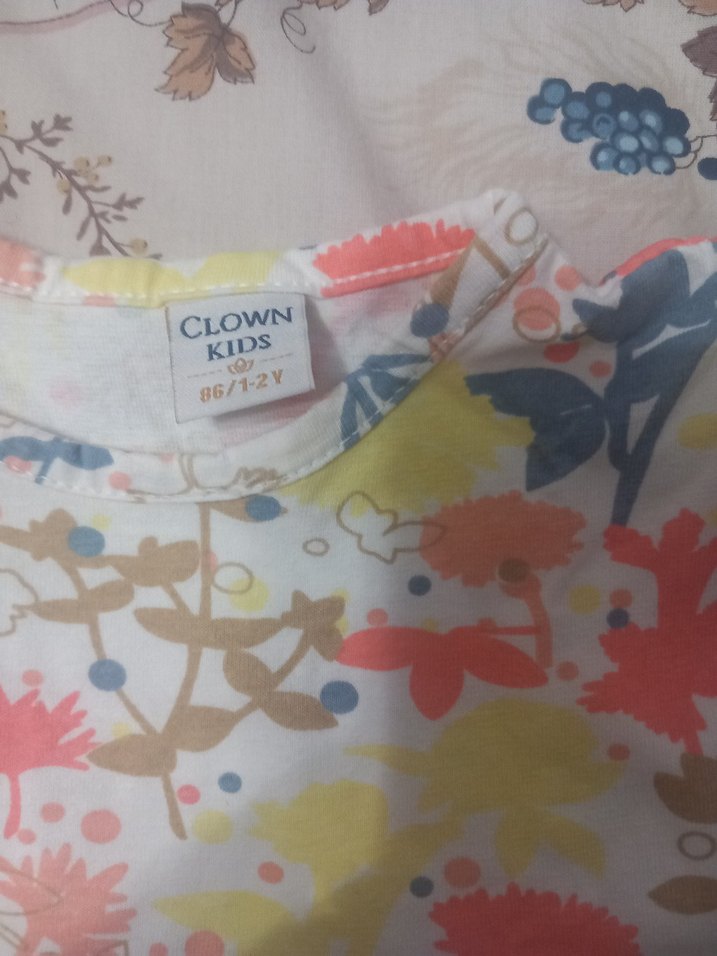 Kız Çocuk Çok Renkli Bohem Elbise - Görsel 2