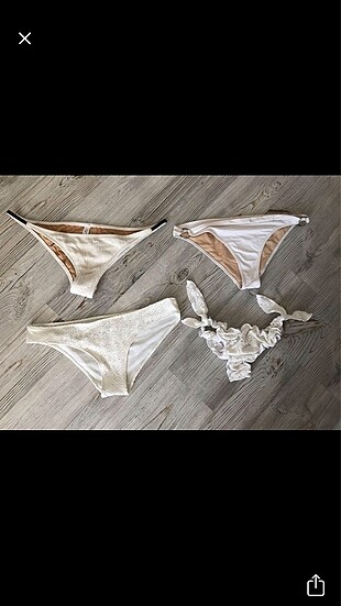Az kullanılmış bikini altları