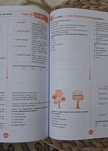  Beden Türk Dili ve Edebiyatı Öğretmenliği Soru Bankası