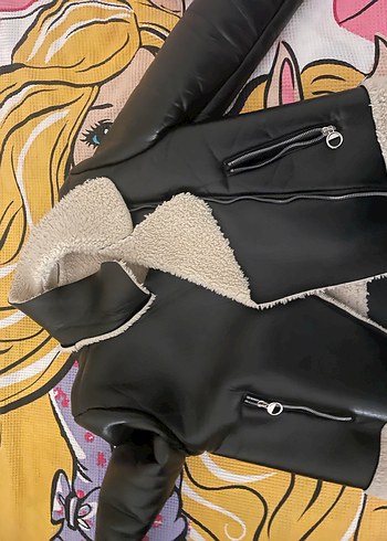 Kürklü Deri Ceket - Görsel 2