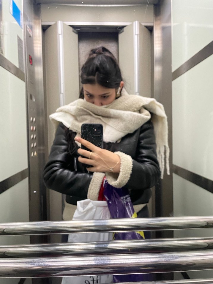 Kürklü Deri Ceket - Görsel 5