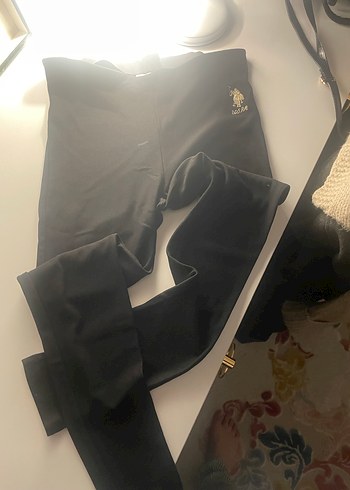 Siyah Midi Kadın Tayt Spor ve Günlük - Görsel 2