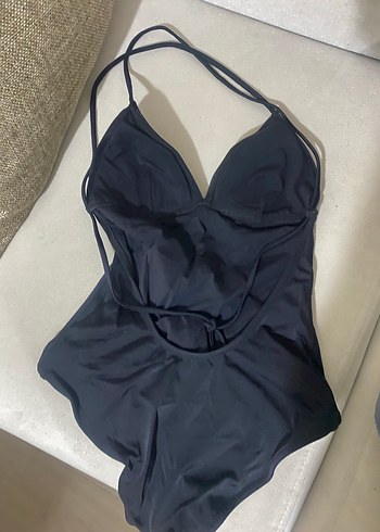 Penti Siyah İnce Askılı Kadın Mayo - Görsel 2