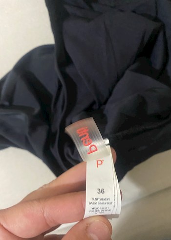 Penti Siyah İnce Askılı Kadın Mayo - Görsel 4