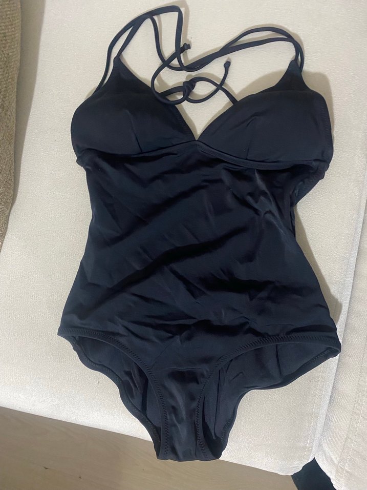 Penti Siyah İnce Askılı Kadın Mayo - Görsel 3