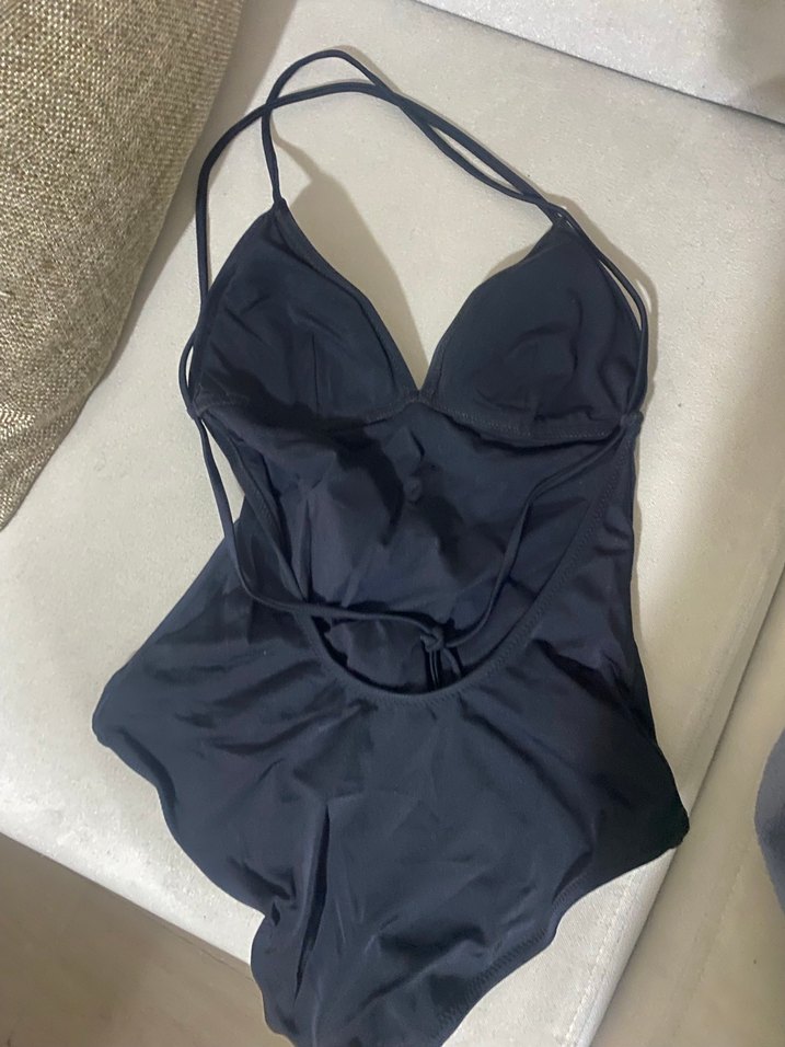 Penti Siyah İnce Askılı Kadın Mayo - Görsel 2