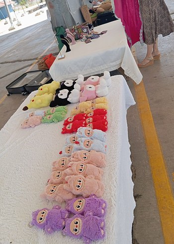 Renkli Peluş Oyuncaklar