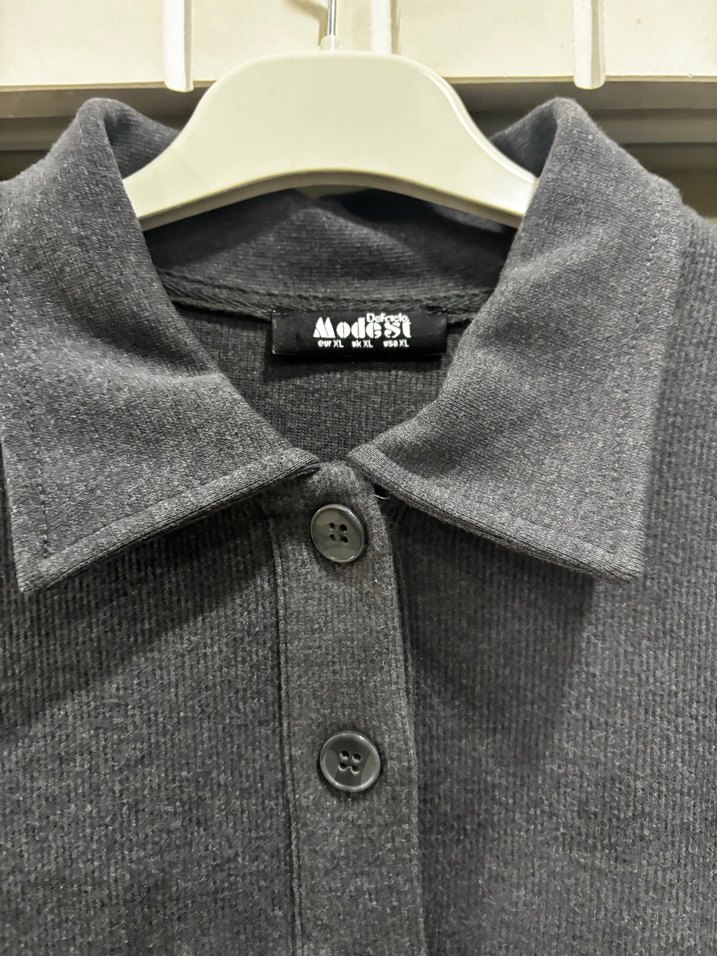 Defacto kadın modest triko elbise - Görsel 4