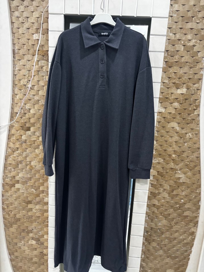 Defacto kadın modest triko elbise - Görsel 3