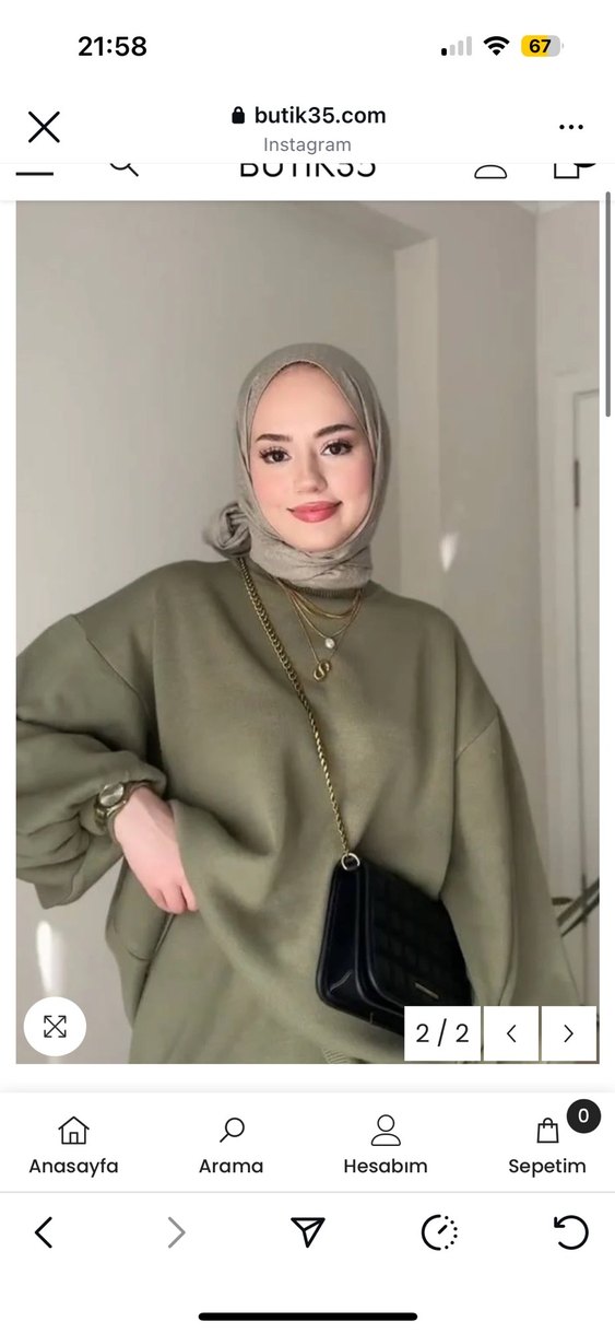 Kadın triko etek takım - Görsel 2