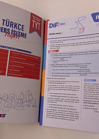  TYT Türkçe Beş Yayınları DERS İşleme Föyleri