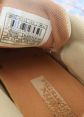 Kinetix Beyaz Bağcıklı Kız Sneakers - Görsel 3