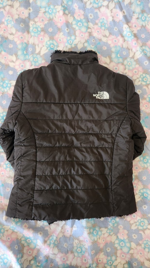 Orjinal Çift taraflı Kız çocuk Mont - Görsel 3