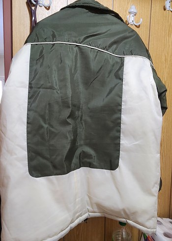 Gri Fermuarlı Erkek Midi Ceket - Görsel 2