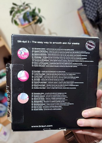 Braun Silk-épil 3 Epilatör Beyaz - Görsel 2