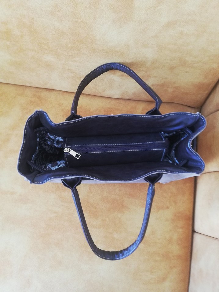 Bej Süet Kadın Çanta Tokalı - Görsel 3