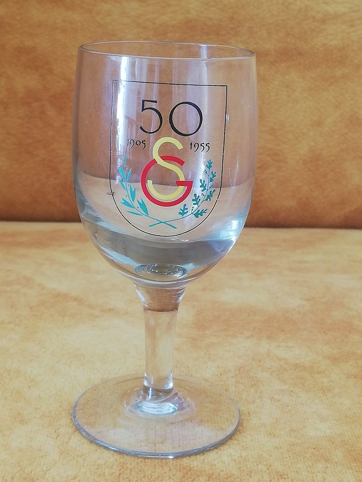 1955 Galatasaray Temalı Renkli Kadeh meraklısına.... - Görsel 2