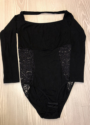 s Beden Siyah bodysuit 