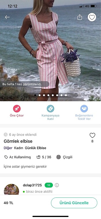 Diğer 3 şort bir elbise