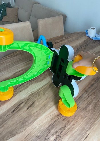 Renkli Zebra Desenli Bebek Yürüteci - Görsel 6