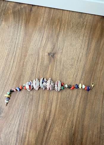 Renkli Boncuklu Bohem Kadın Halhal - Görsel 2