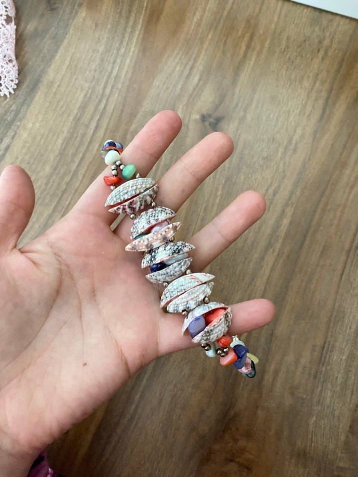 Renkli Boncuklu Bohem Kadın Halhal - Görsel 3