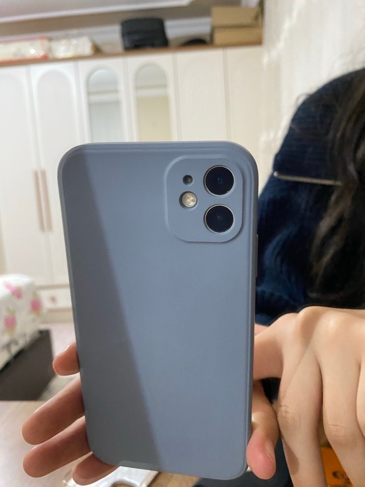 Parlak Siyah Gotik Telefon Kılıfı - Görsel 4