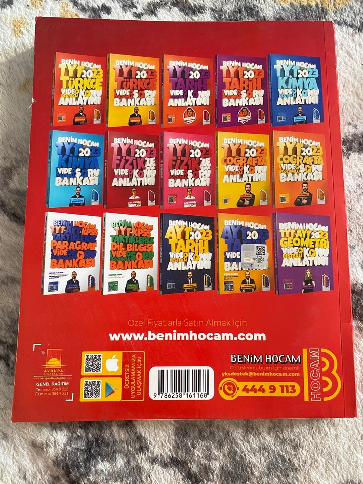 Benim Hocam TYT Matematik Video Destekli Kitap HİÇ KULLANILMADI - Görsel 2